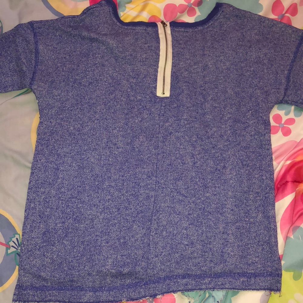 Blue striped sweater - Picture 2 of 3